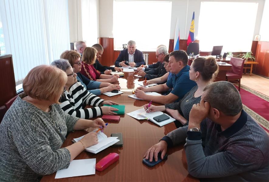 В Хабарском районе состоялся оргкомитет по подготовке к Дню Победы.